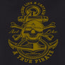 Sweat capuche poche kangourou breton/marin Pirate Ancre - Homme