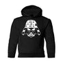 Sweat capuche poche kangourou breton Dark BZH - Homme