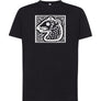 T-shirt breton Hermine Pop Art - Homme