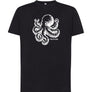 T-shirt breton Pieuvre Pixel Art - Homme
