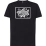 T-shirt breton Requin Pop Art - Homme
