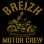 Sweat capuche poche kangourou breton Breizh Motor Crew - Homme