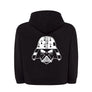 Sweat capuche zippé breton Dark BZH - Homme