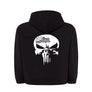 Sweat capuche zippé breton Punisher BZH - Homme