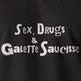 T-shirt breton humoristique Sex, Drugs and Galette Saucisse - Adultes/Enfants-T shirt breton humoristique Black Blanc Breizh-Maître Iodé-Maître Iodé