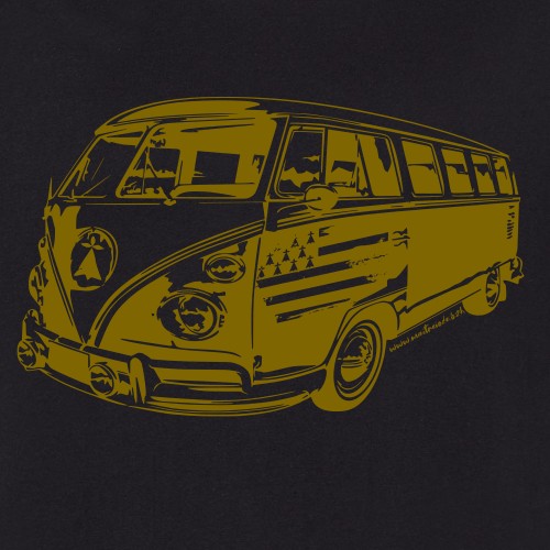 T-shirt breton Combi Vintage - Homme