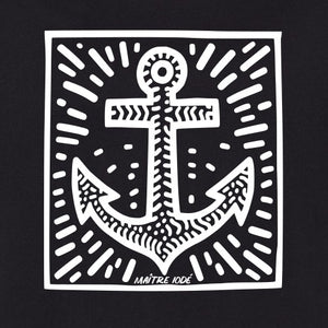 T-shirt breton/marin Ancre Pop Art - Homme