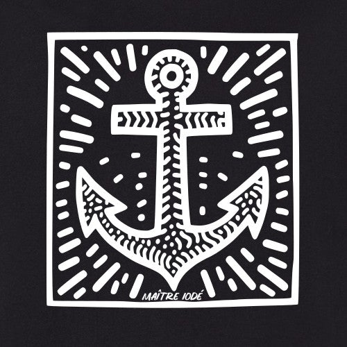 T-shirt breton/marin Ancre Pop Art - Homme