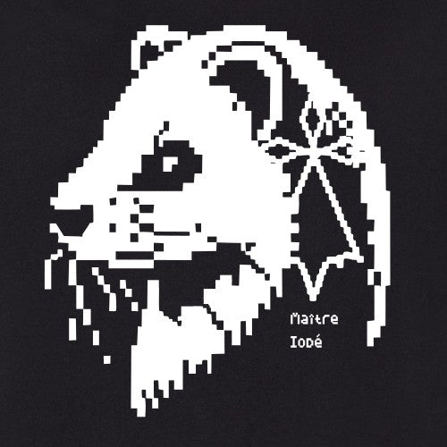 T-shirt breton Hermine Pixel Art - Homme