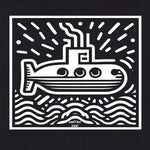 T-shirt breton Sous-Marin Pop Art - Homme