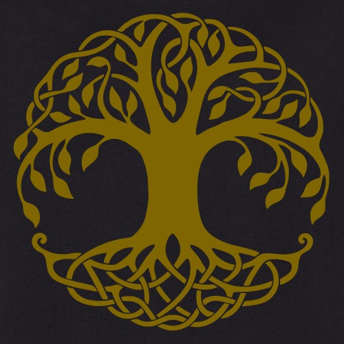 T-shirt breton/celtique Arbre de Vie - Homme