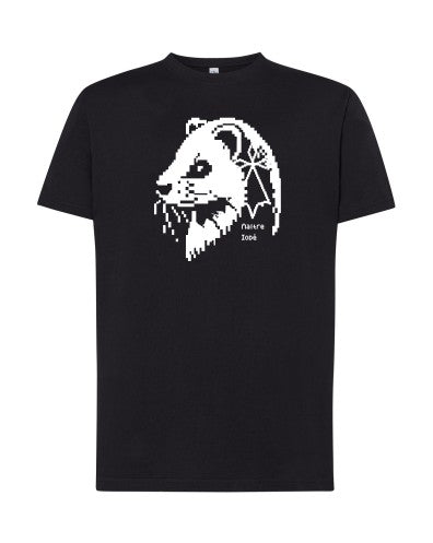 T-shirt breton Hermine Pixel Art - Homme