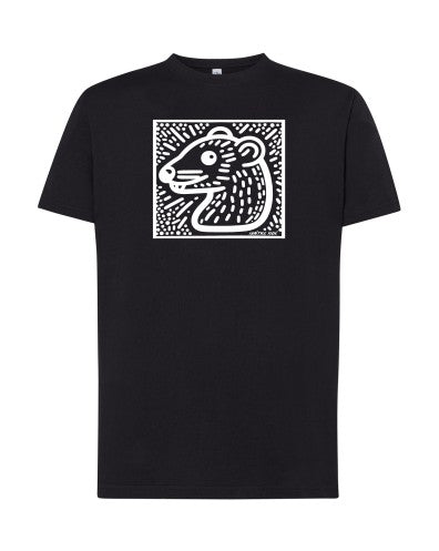 T-shirt breton Hermine Pop Art - Homme
