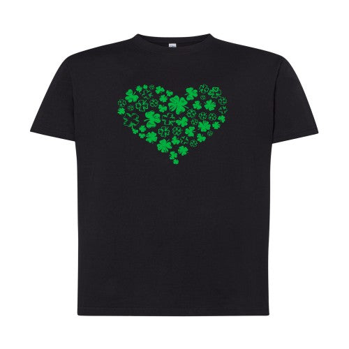 T-shirt breton/celtique Coeur Trèfles - Homme