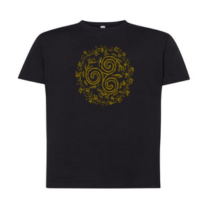 T-shirt breton/celtique Triskel Nature - Homme