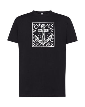T-shirt breton/marin Ancre Pop Art - Homme