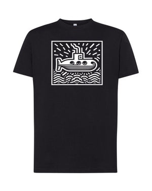 T-shirt breton Sous-Marin Pop Art - Homme