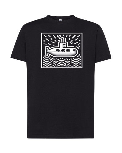 T-shirt breton Sous-Marin Pop Art - Homme