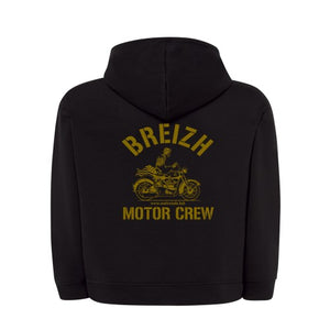 Sweat capuche zippé breton Breizh Motor Crew - Homme