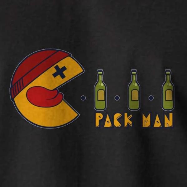 T-shirt breton Pack Man - Homme