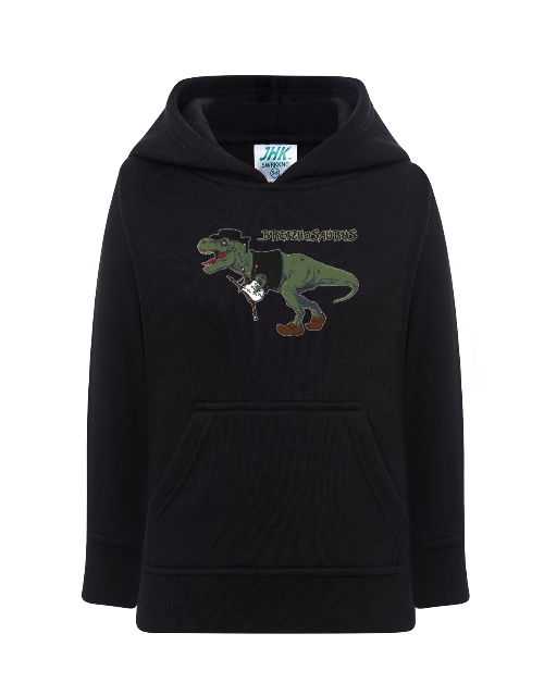 Sweat capuche poche kangourou breton Breizhosaurus Enfant