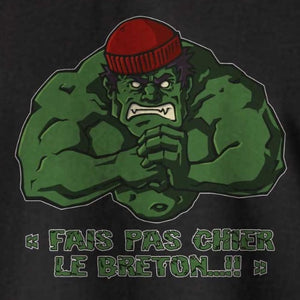 T-shirt breton Fais pas chier le Breton - Enfant