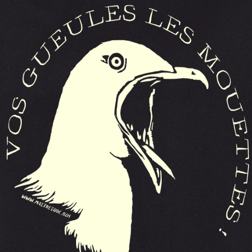 T-shirt breton Vos gueules les mouettes - Homme