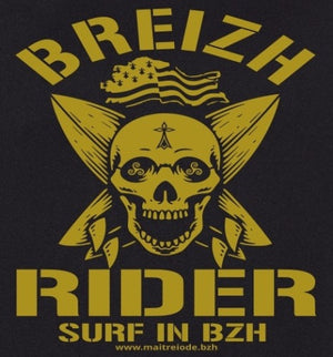 T-shirt breton Breizh Surfer - Homme